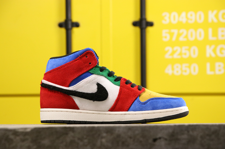 Air Jordan 1 Mid SE Fearless Blue The Great