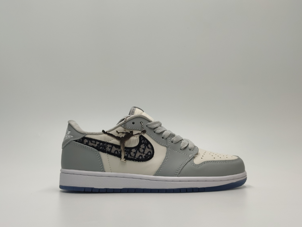 Dior x Air Jordan 1 Low Grey