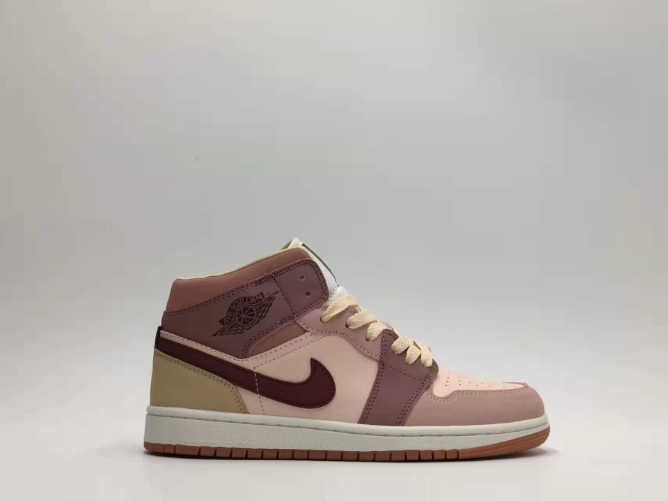 Air Jordan 1 Mid SE 'Dark Pony Smoky Mauve'