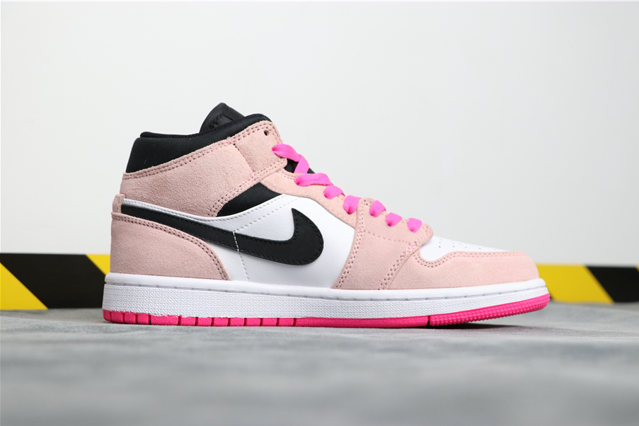Air Jordan 1 Mid SE Crimson Tint